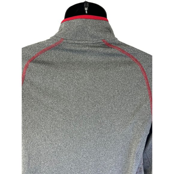 Louisville Cardinals Colosseum Pullover Long sleeve Shirt - Heathered Charcoal - Picture 10 of 11